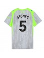 Billige Manchester City John Stones #5 Tredjedrakt Dame 2025-26 Kortermet